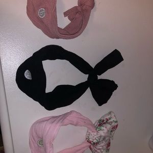 Three baby bling bows